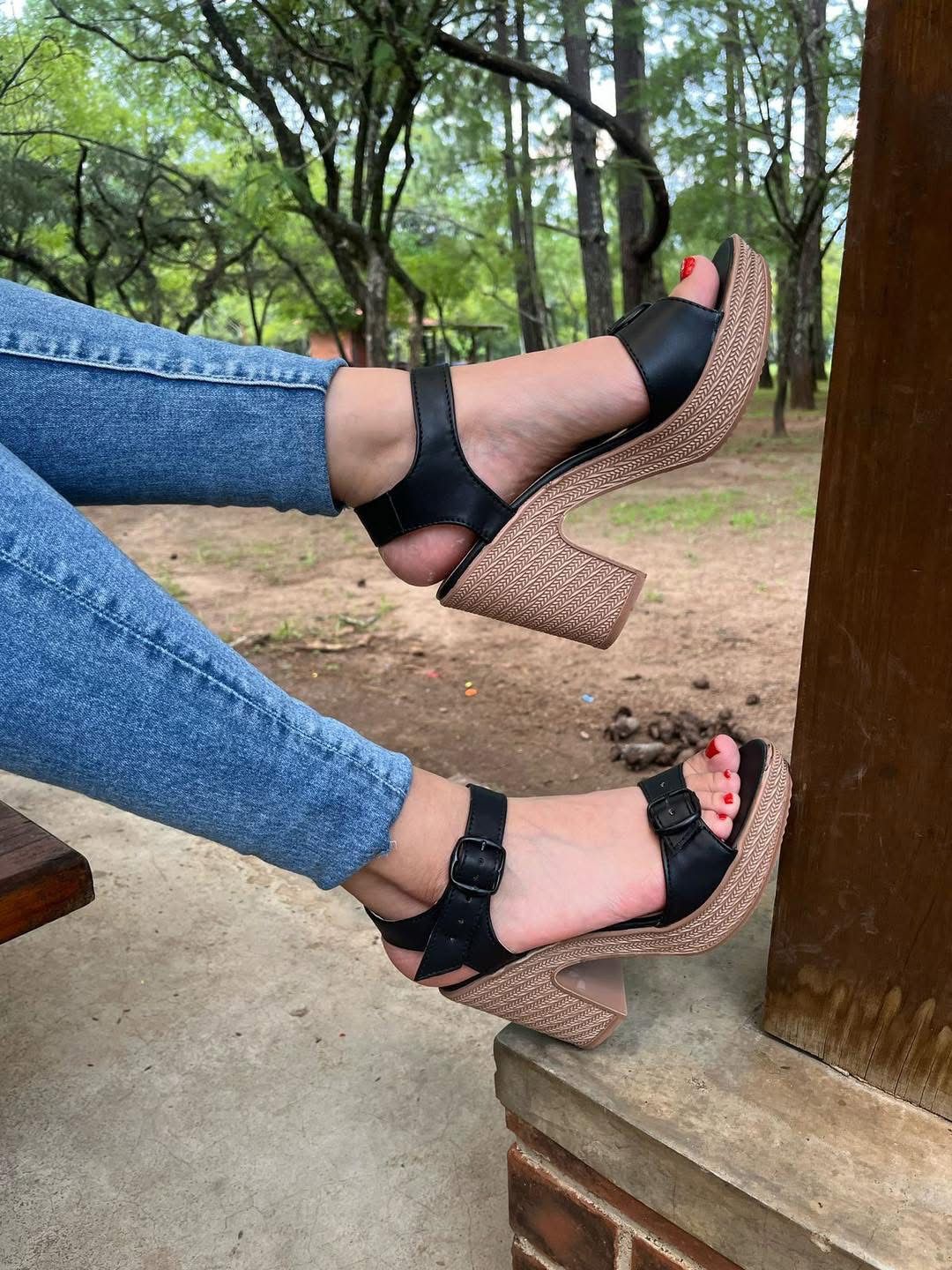 SANDALIA DE TACÓN 300096