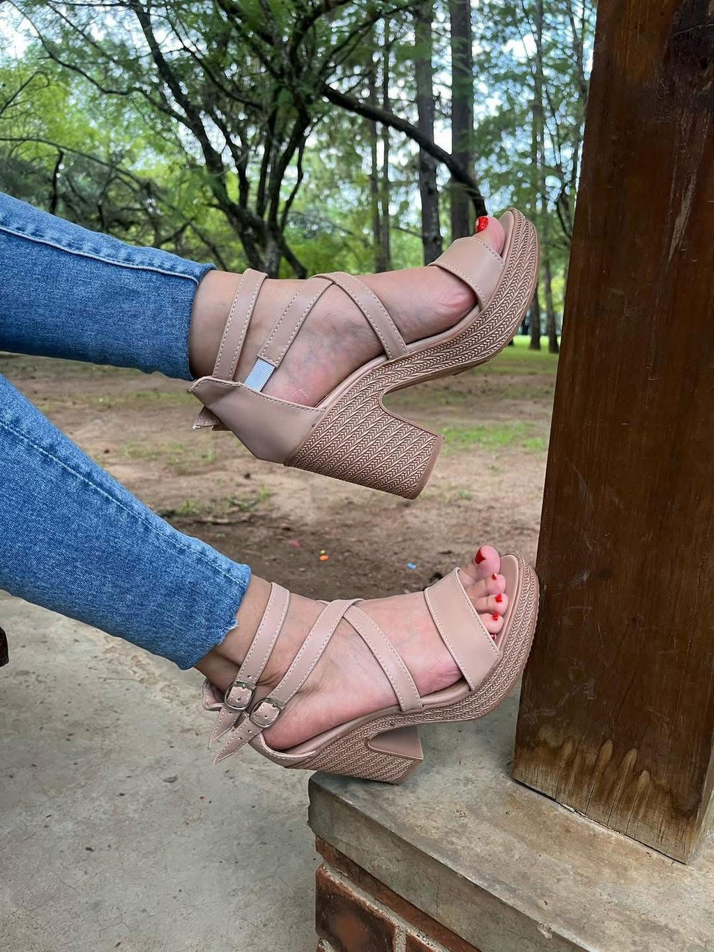 SANDALIA DE TACÓN 300094