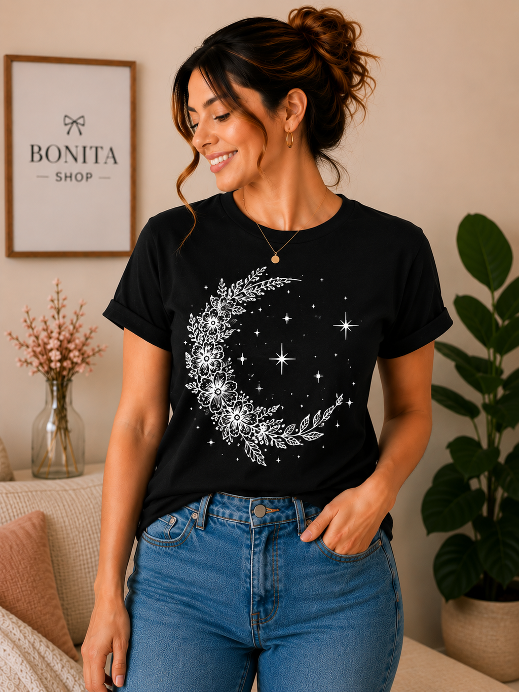 🌙 Blusa  "Luna Bloom"