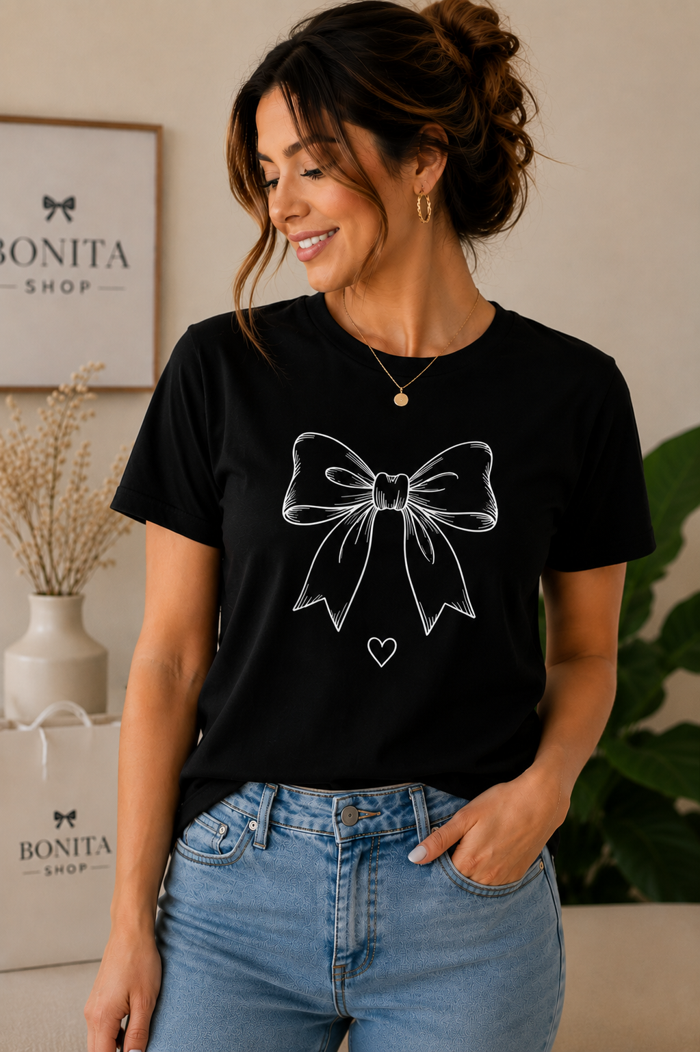 🎀 Blusa  "Moño Coquette"