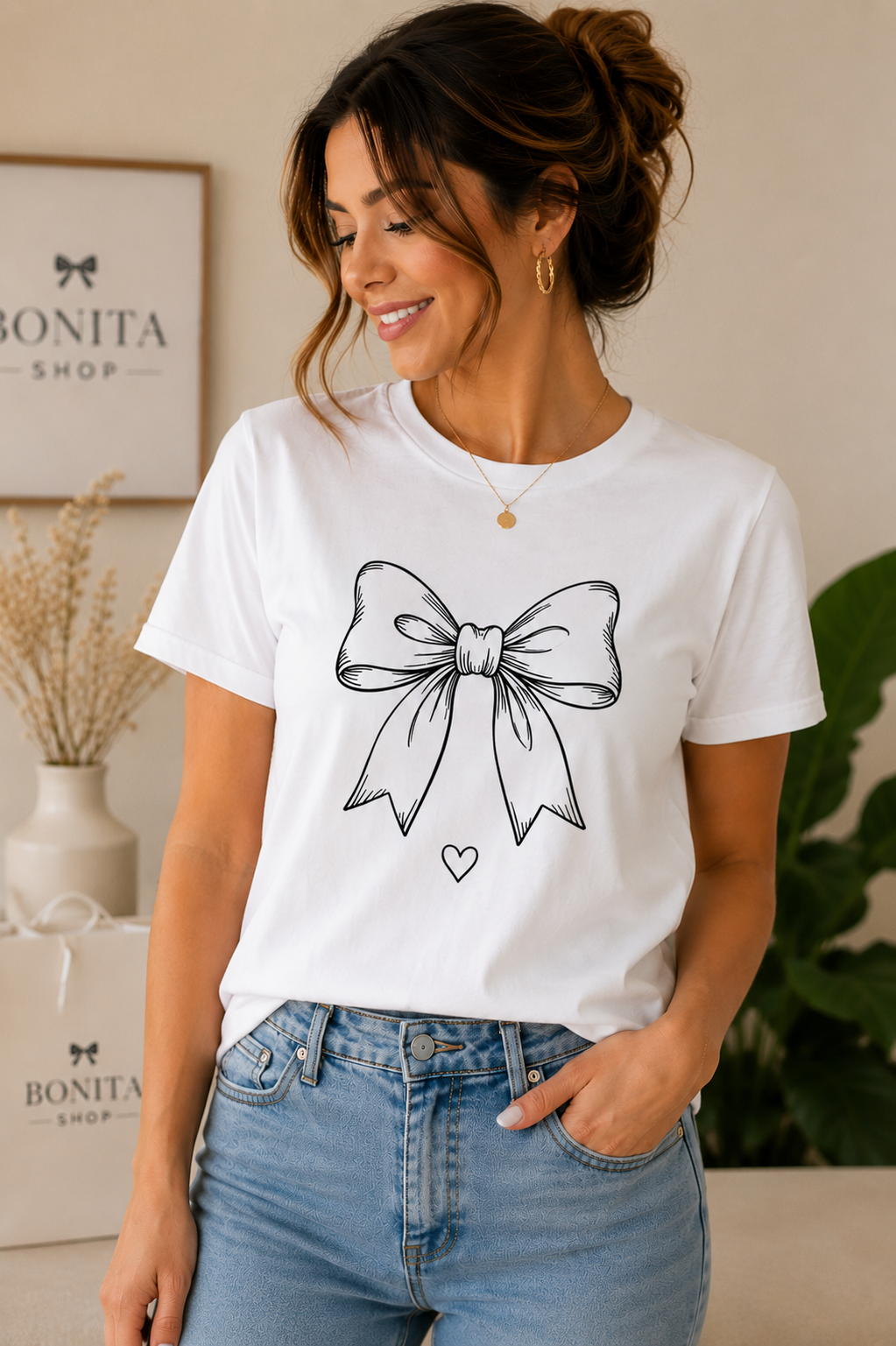 🎀 Blusa  "Moño Coquette"