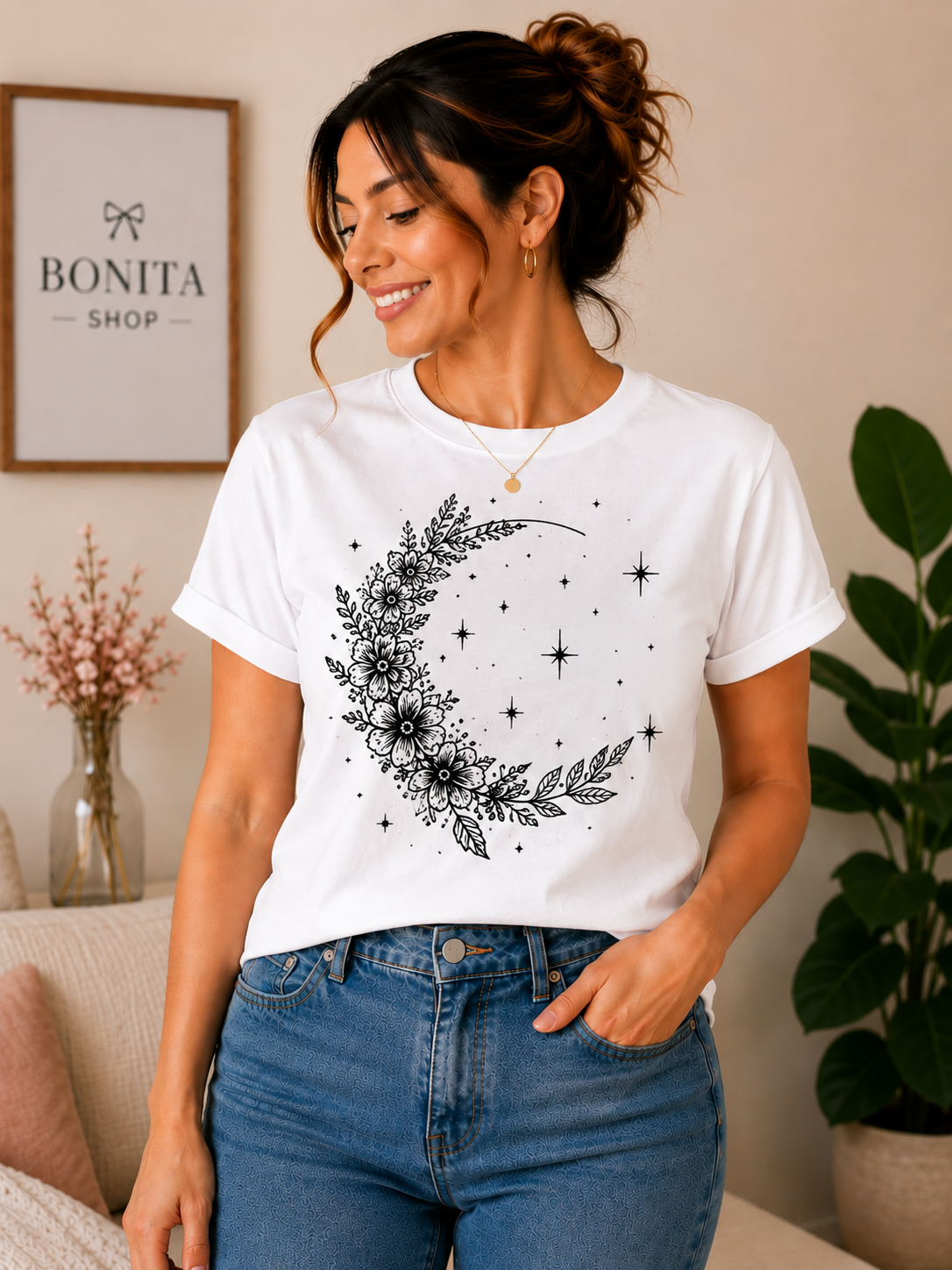 🌙 Blusa  "Luna Bloom"
