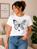 🦋🌸 Blusa  "Mariposa Libertad"